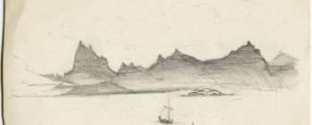 Image for Drawing of mountains