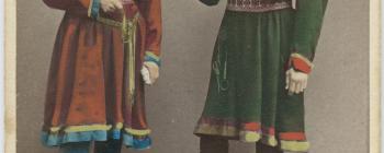 Image for Models of a Saami couple 1
