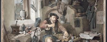 Image for Cornelis Bega, The Alchemist (1663)