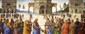 Image for Clone of Perugino, The Delivery of Keys to St Peter