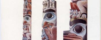 Image for Tylor, E. B. - 'Note on the Haida Totem-post...' pp. 1 (facing)